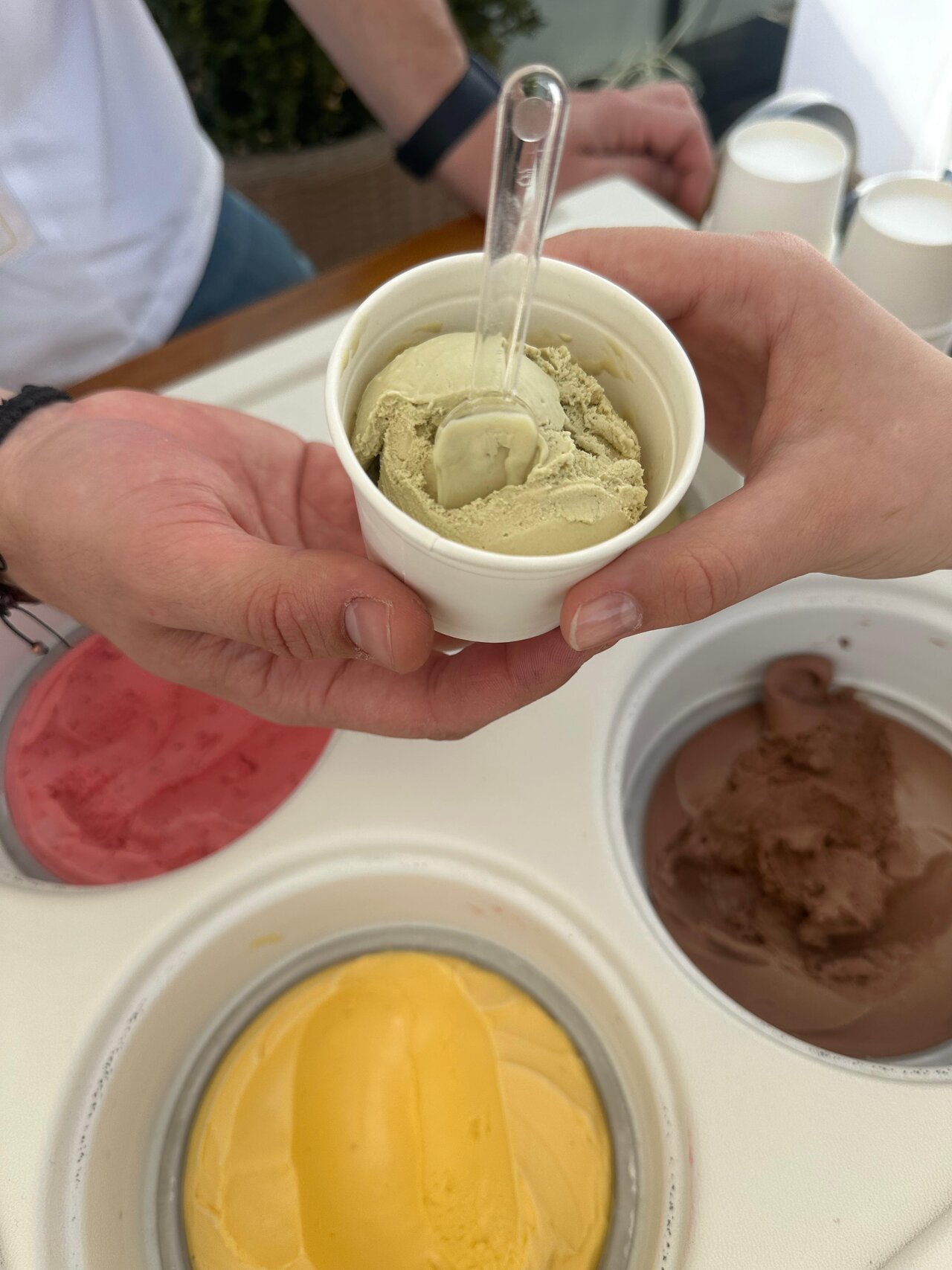 Ice cream bar – cupă cu înghețată artizanală mai multe arome Ana State