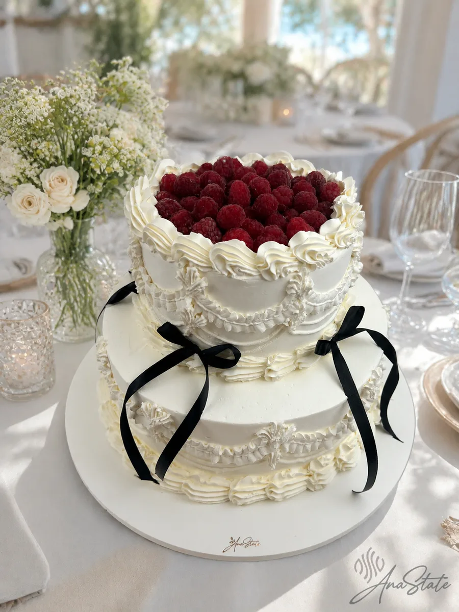 Tort de nuntă selecție Ana State Ploiești - foto 1