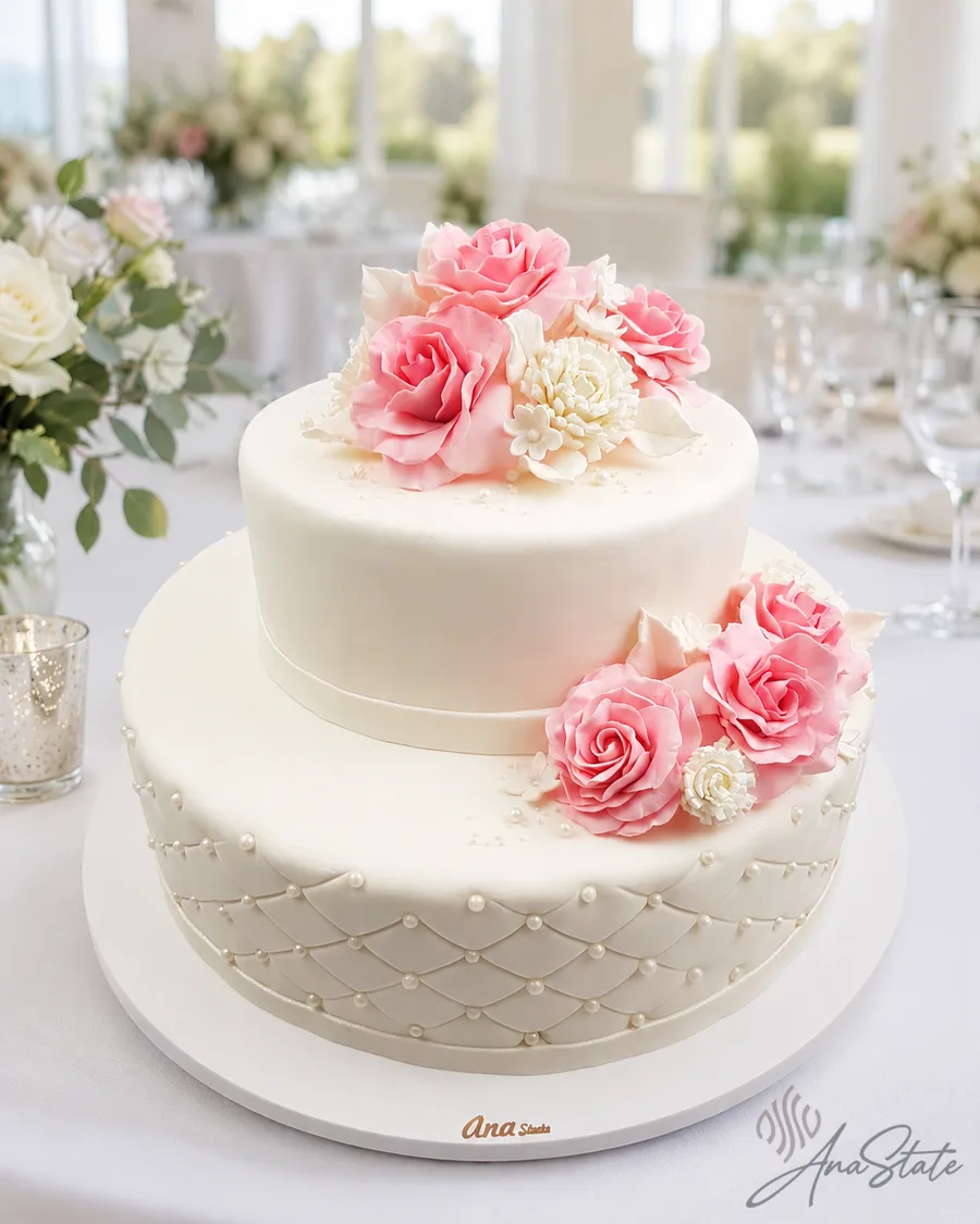 Tort de nuntă selecție Ana State Ploiești - foto 18