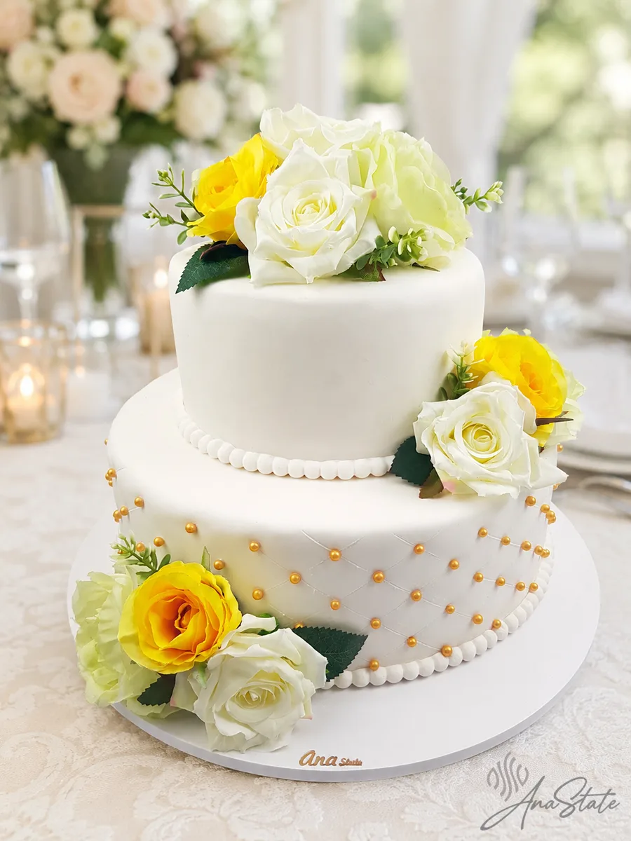 Tort de nuntă selecție Ana State Ploiești - foto 21
