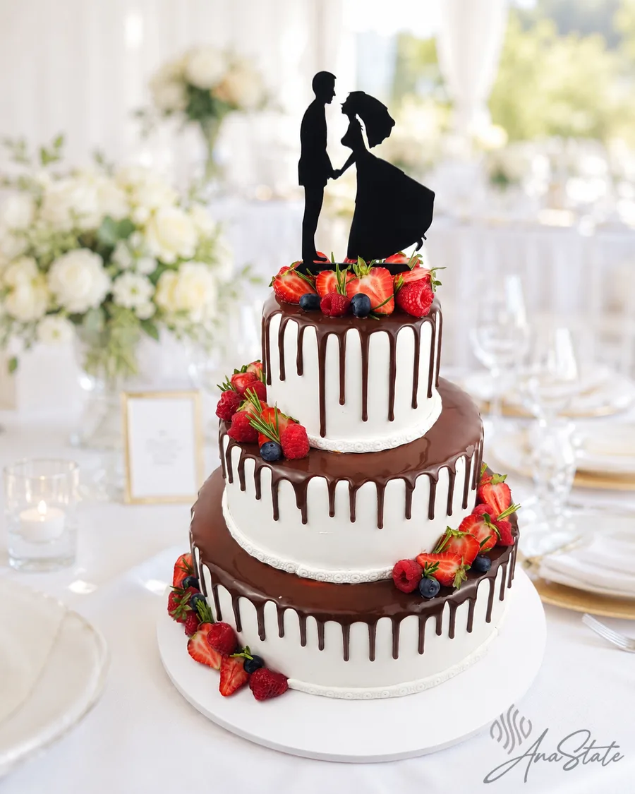 Tort de nuntă selecție Ana State Ploiești - foto 25