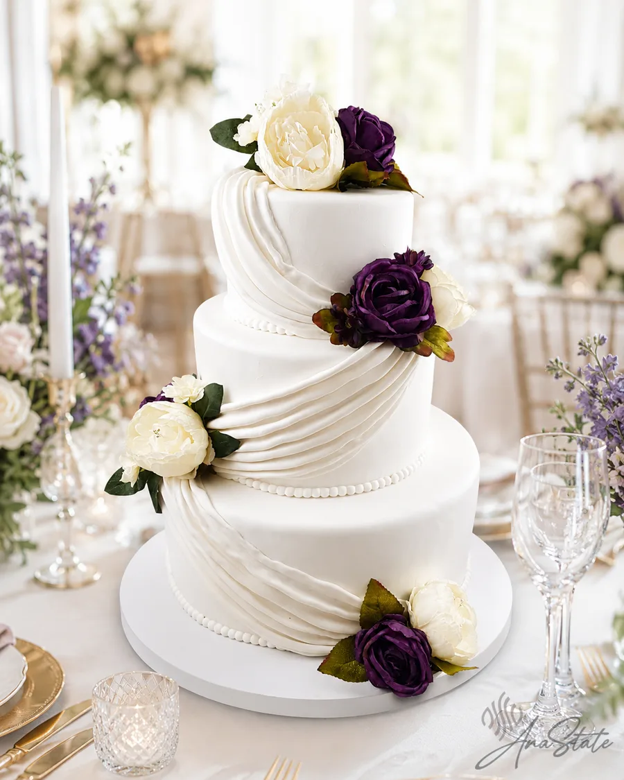Tort de nuntă selecție Ana State Ploiești - foto 27