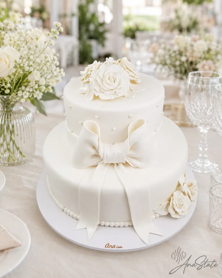Tort de nuntă selecție Ana State Ploiești - foto 28