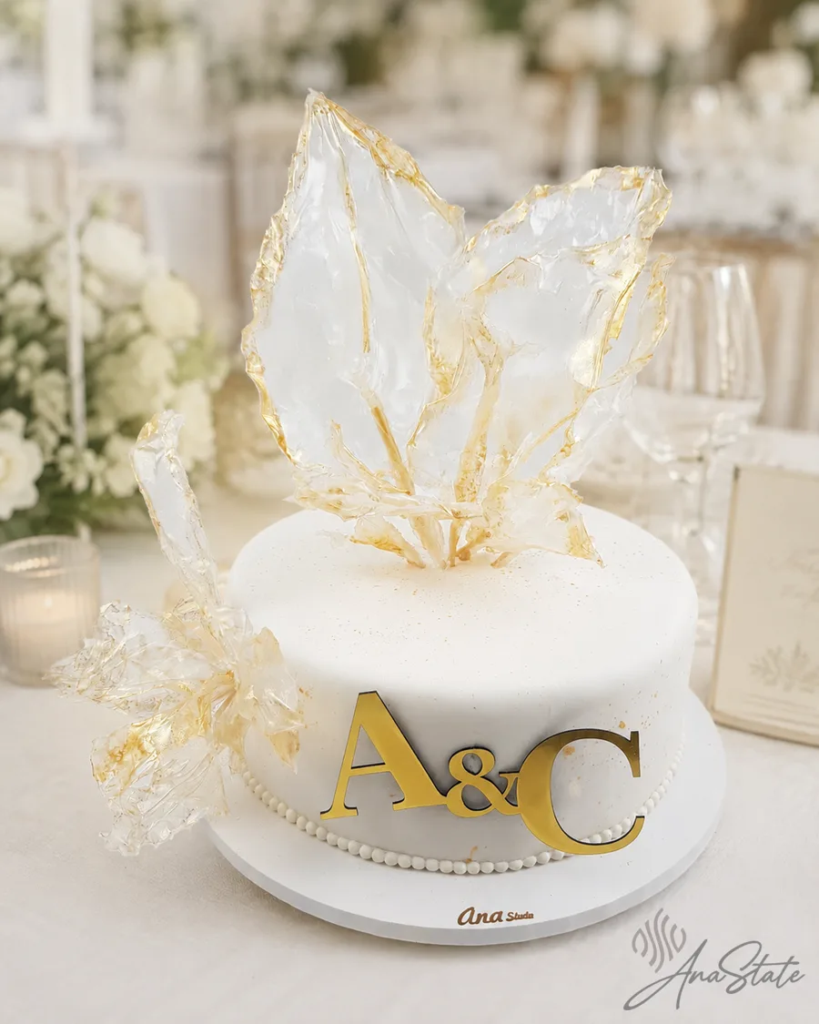 Tort de nuntă selecție Ana State Ploiești - foto 29