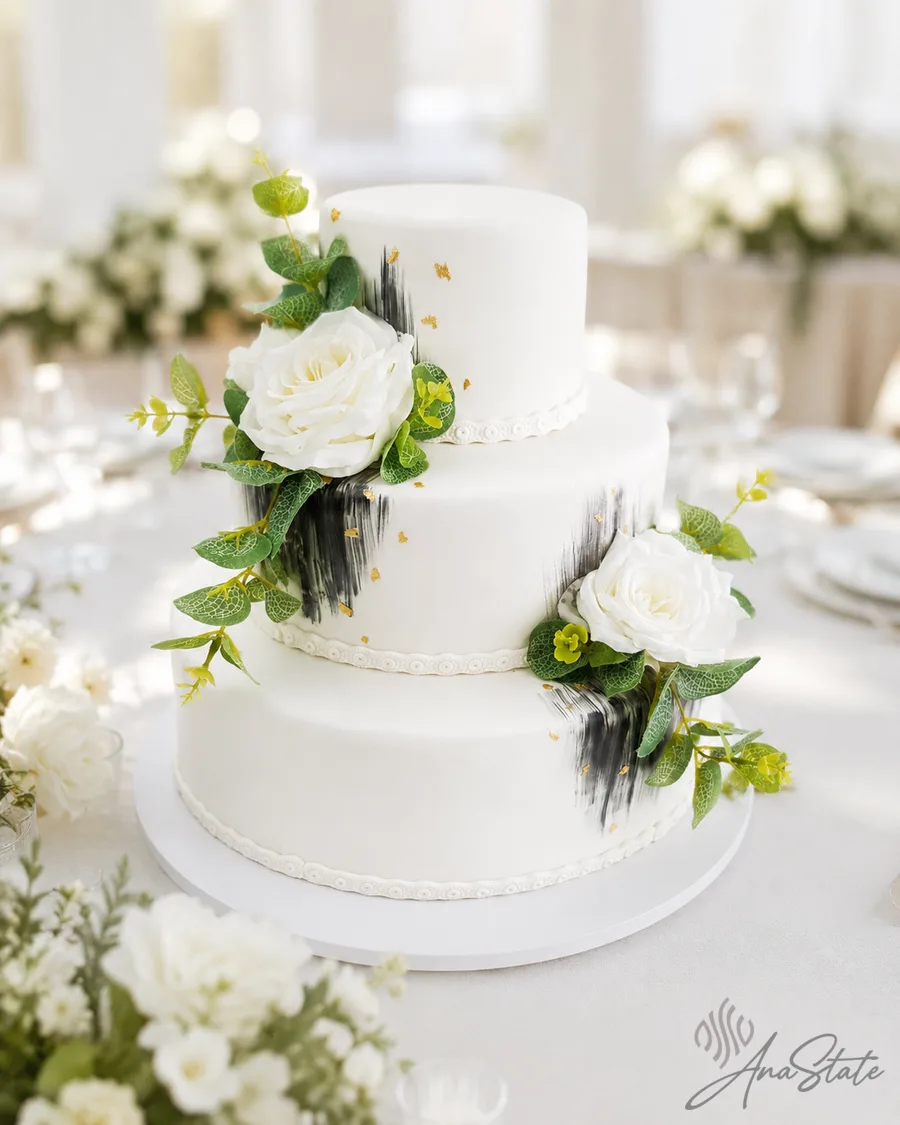 Tort de nuntă selecție Ana State Ploiești - foto 31