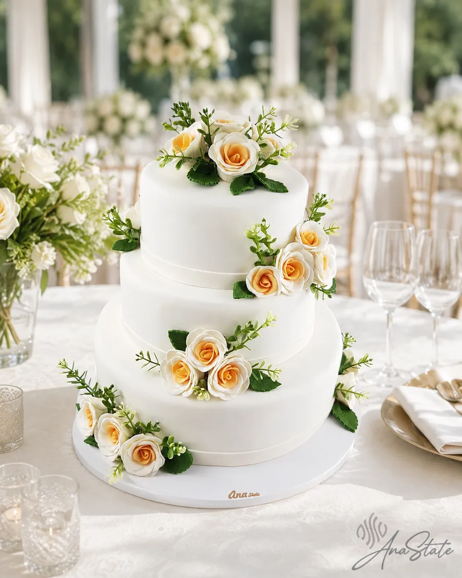 Tort de nuntă selecție Ana State Ploiești - foto 34