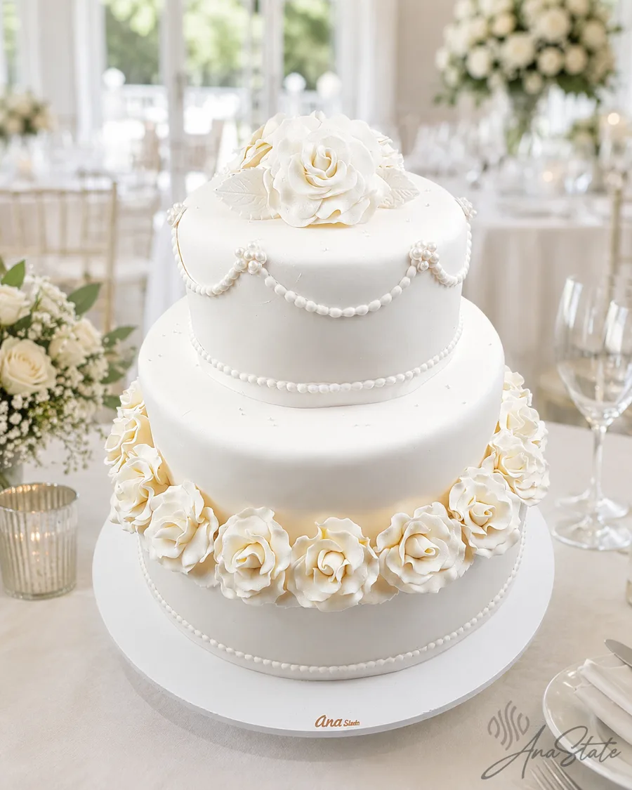 Tort de nuntă selecție Ana State Ploiești - foto 38
