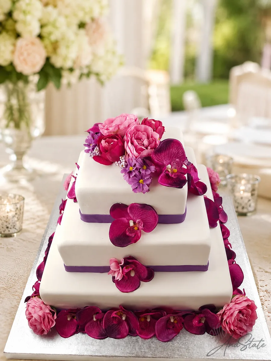 Tort de nuntă selecție Ana State Ploiești - foto 42