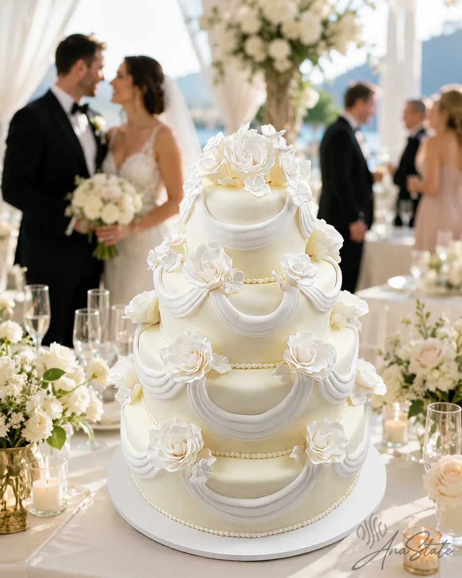 Tort de nuntă selecție Ana State Ploiești - foto 43