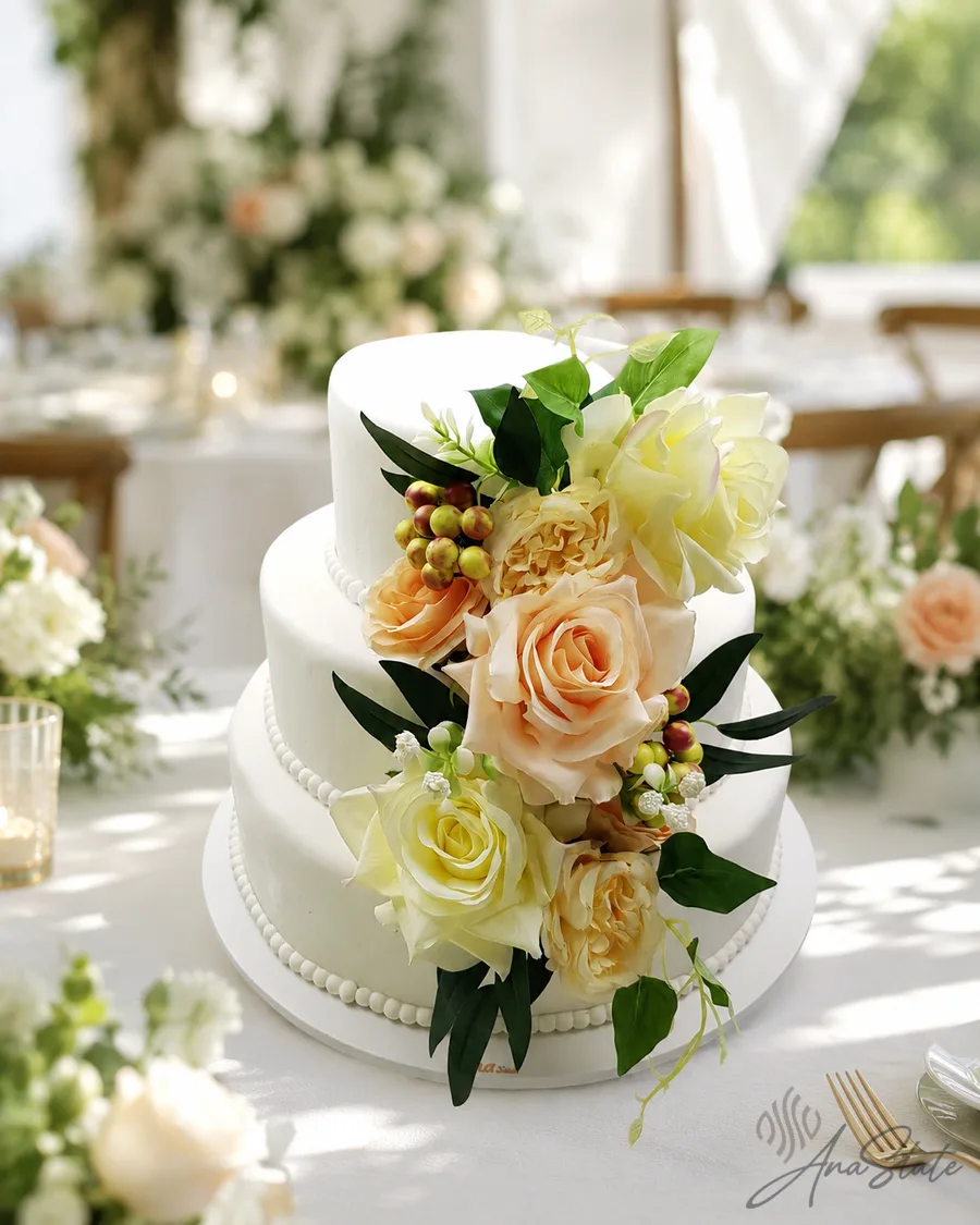 Tort de nuntă selecție Ana State Ploiești - foto 46