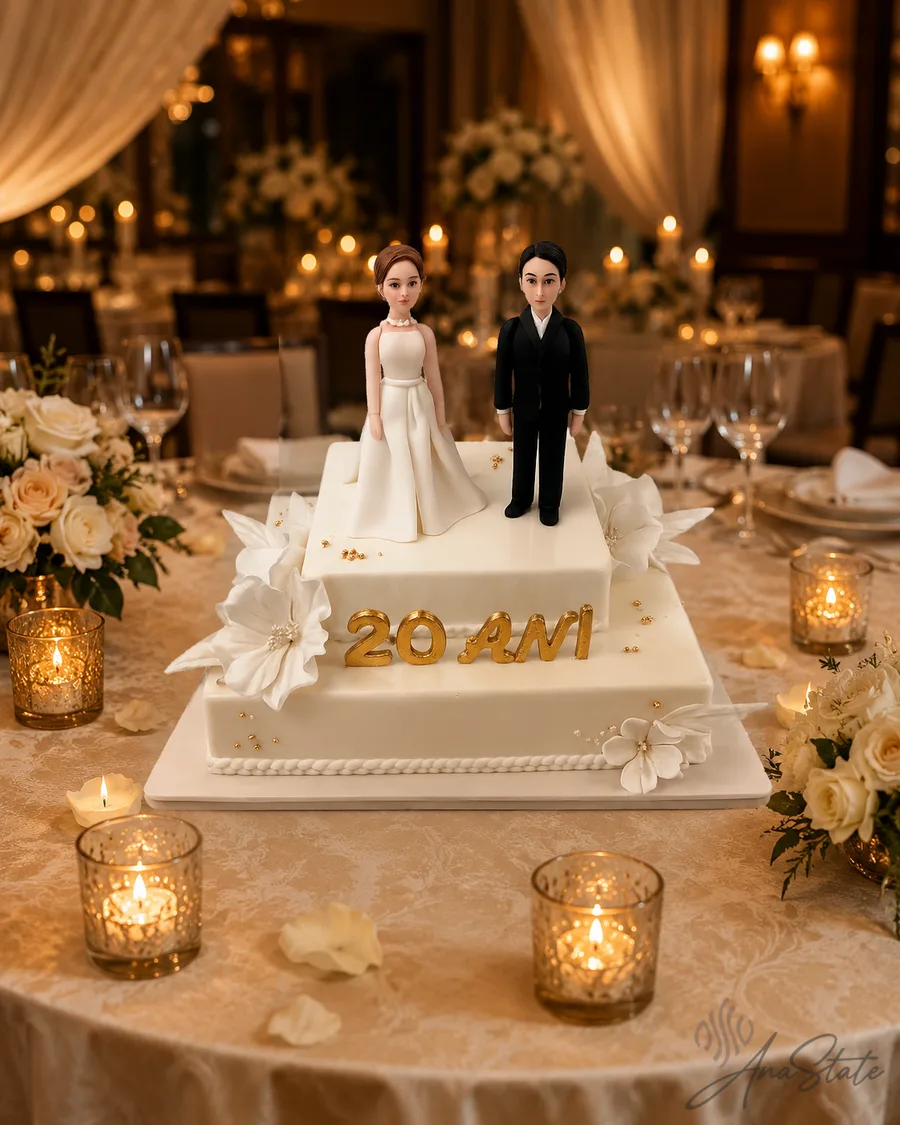 Tort de nuntă selecție Ana State Ploiești - foto 51